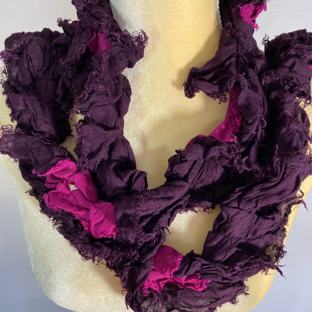Nine West Scarf purple & Pink